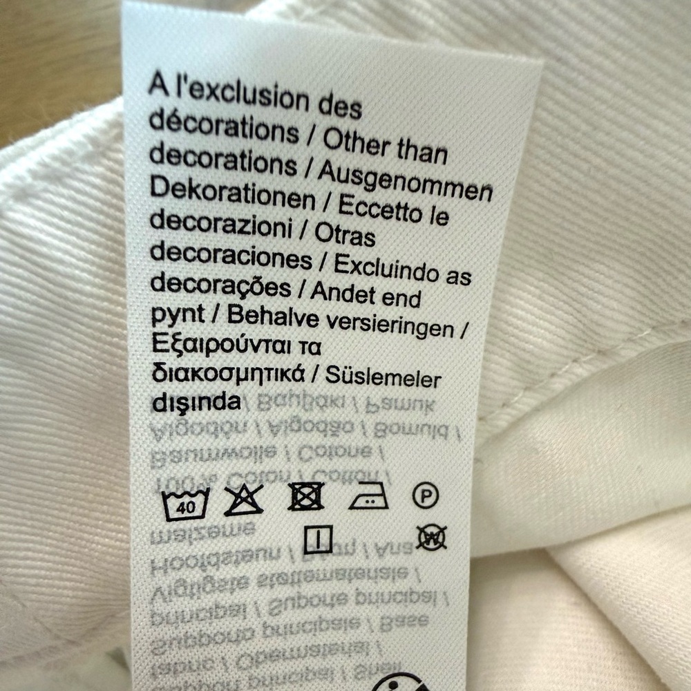 Lacoste White Belted A-Line Skirt Size 40 Chic Preppy Classic 100% Cotton - Picture 7 of 13